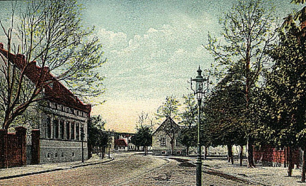 Güstener Straße Um 1900