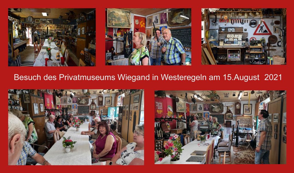 Besuch des Privatmuseums Wiegand in Westeregeln