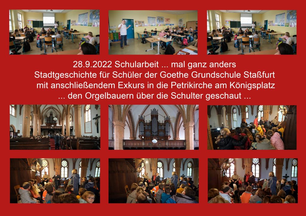 Stadtgeschichte in der Goethe Grundschule Staßfurt