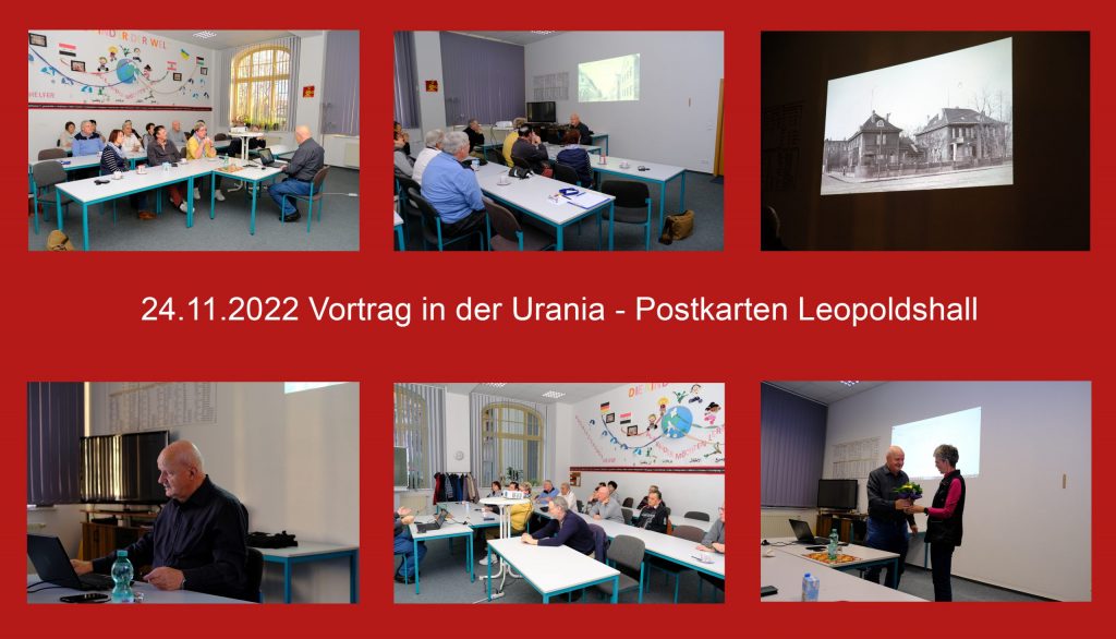 Vortrag in der Staßfurter Urania e.V. Postkarten Leopoldshall