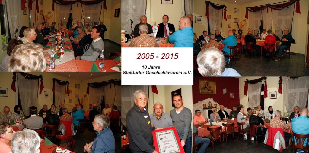 Jahreshauptversammlung 2015, OB Sven Wagner ist Gast. Kurt Braun wird zum Ehrenmitglied ernannt!